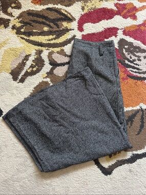 Clara Collins Wool Blend Wide Leg Pants